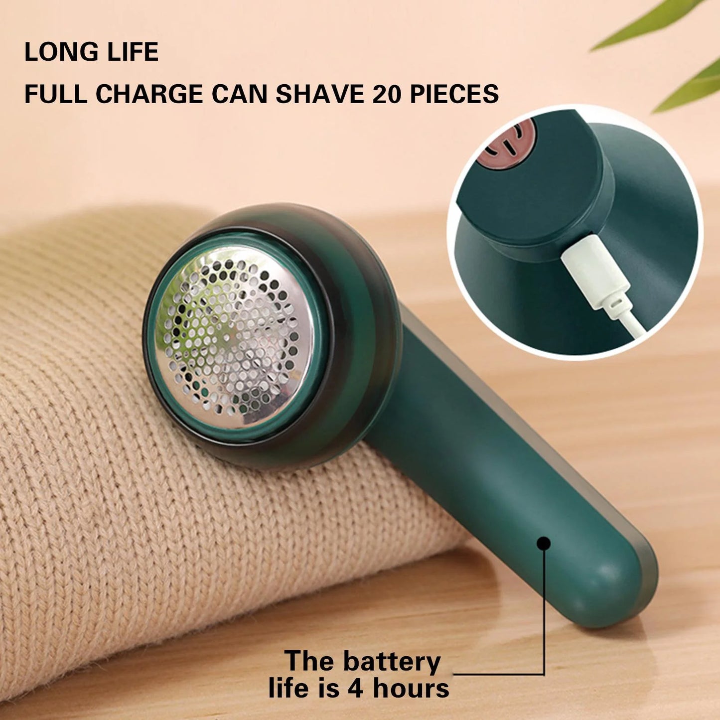 Premium Electric Lint Remover – Restore Your Clothes in Seconds