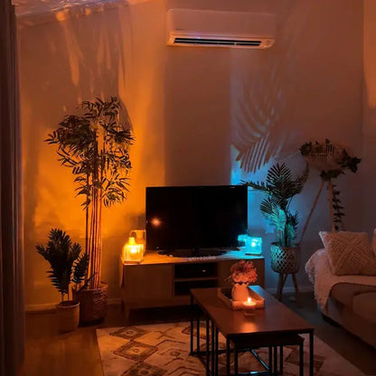 Ocean Wave LED Lamp – Rotating Water Ripple Projector, 16 Colors